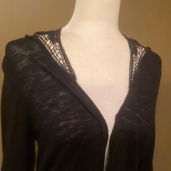 Valerie Stevens Crocheted Top Cardigan Size XL - Picture 3 of 8